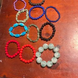 Bracelets And Keychains Also Earrings For Sale 