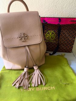 Tory Burch Leather Backpack