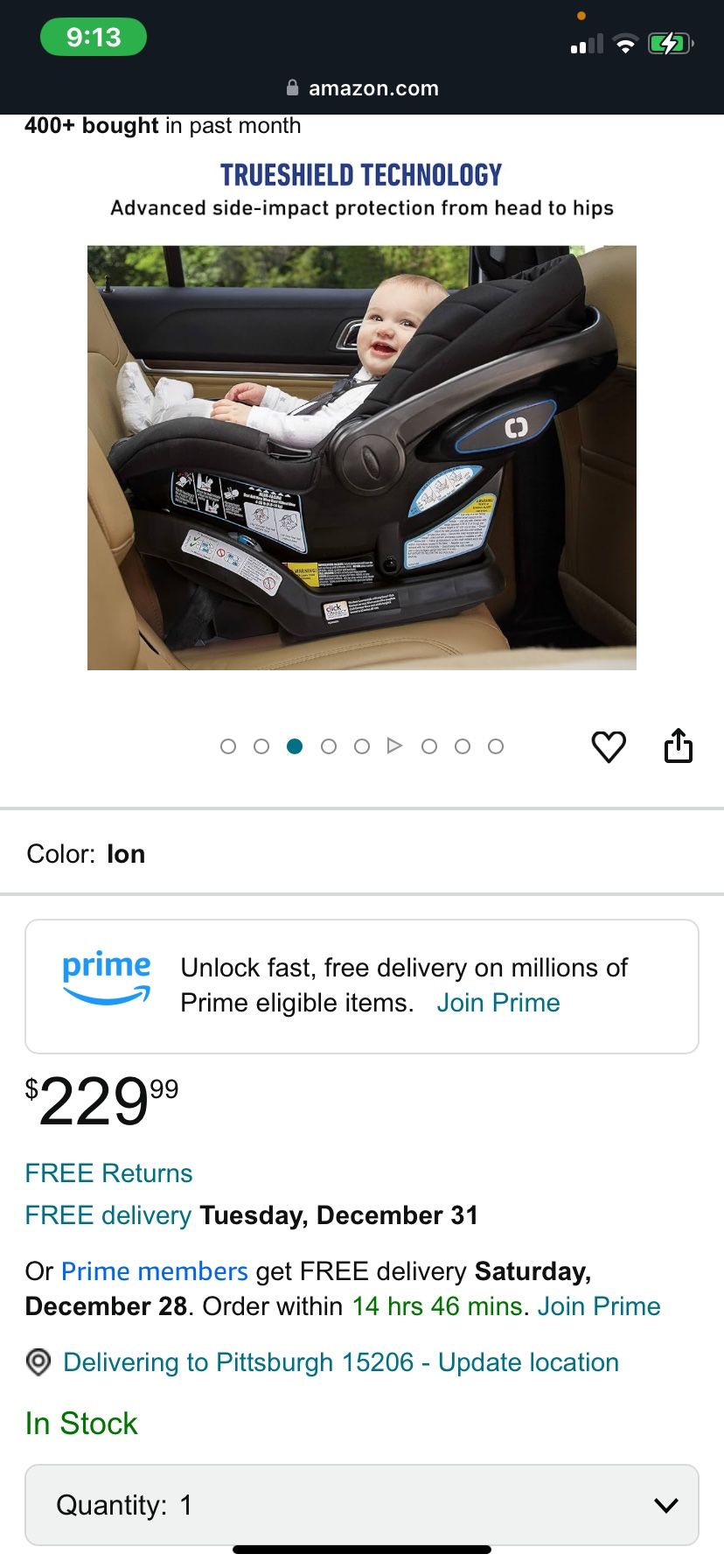Graco Car Seat NEW In Box