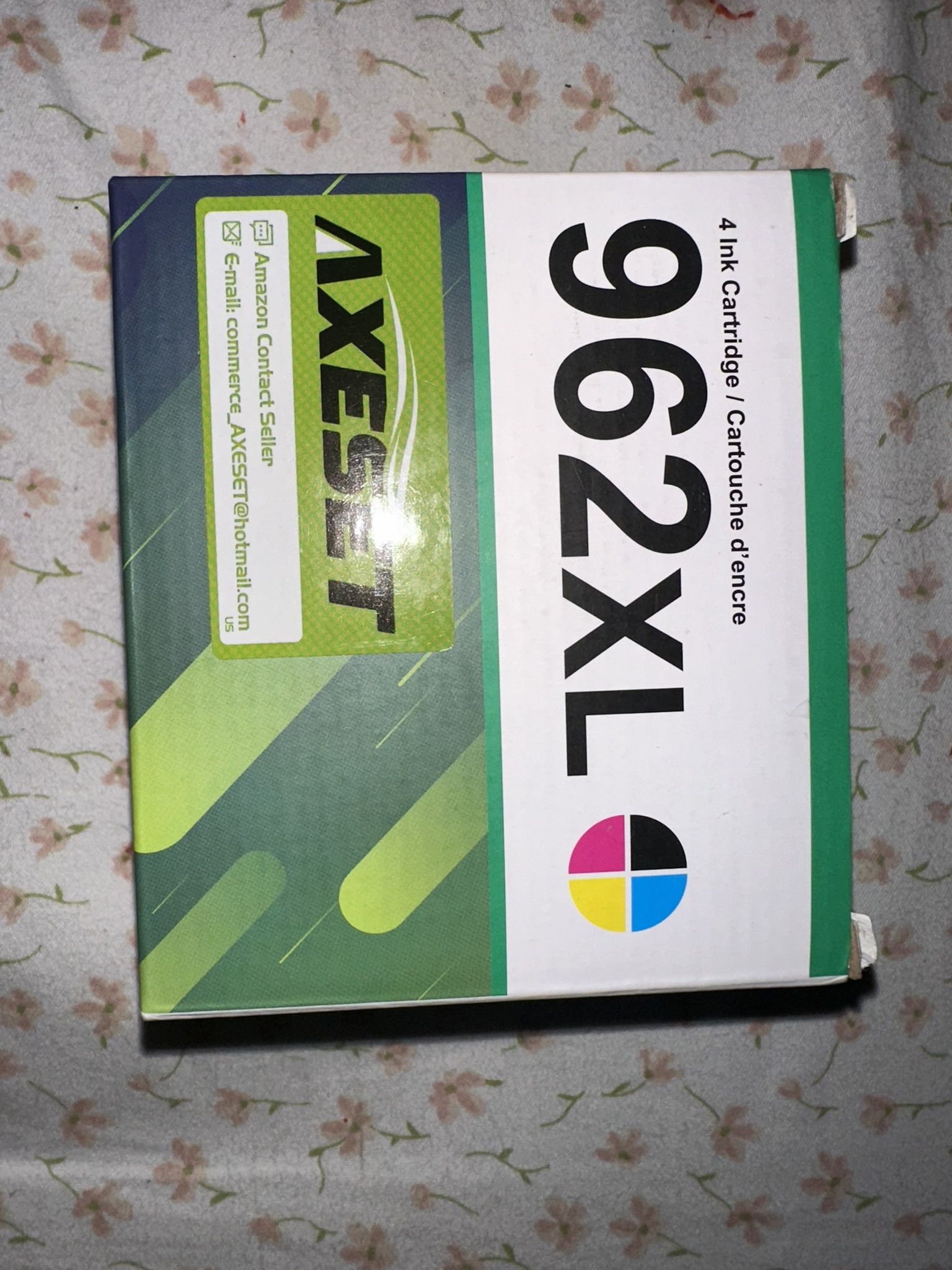 4 Ink Cartridge 962XL (works With Hp)