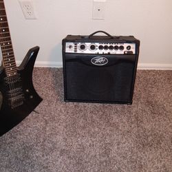 Electric  Guitar, Acoustic  Guitar And Bass  Guitar Amplifier .