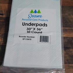 5 Packs Of Pee Pee Pads 10 Pads Per Pack 