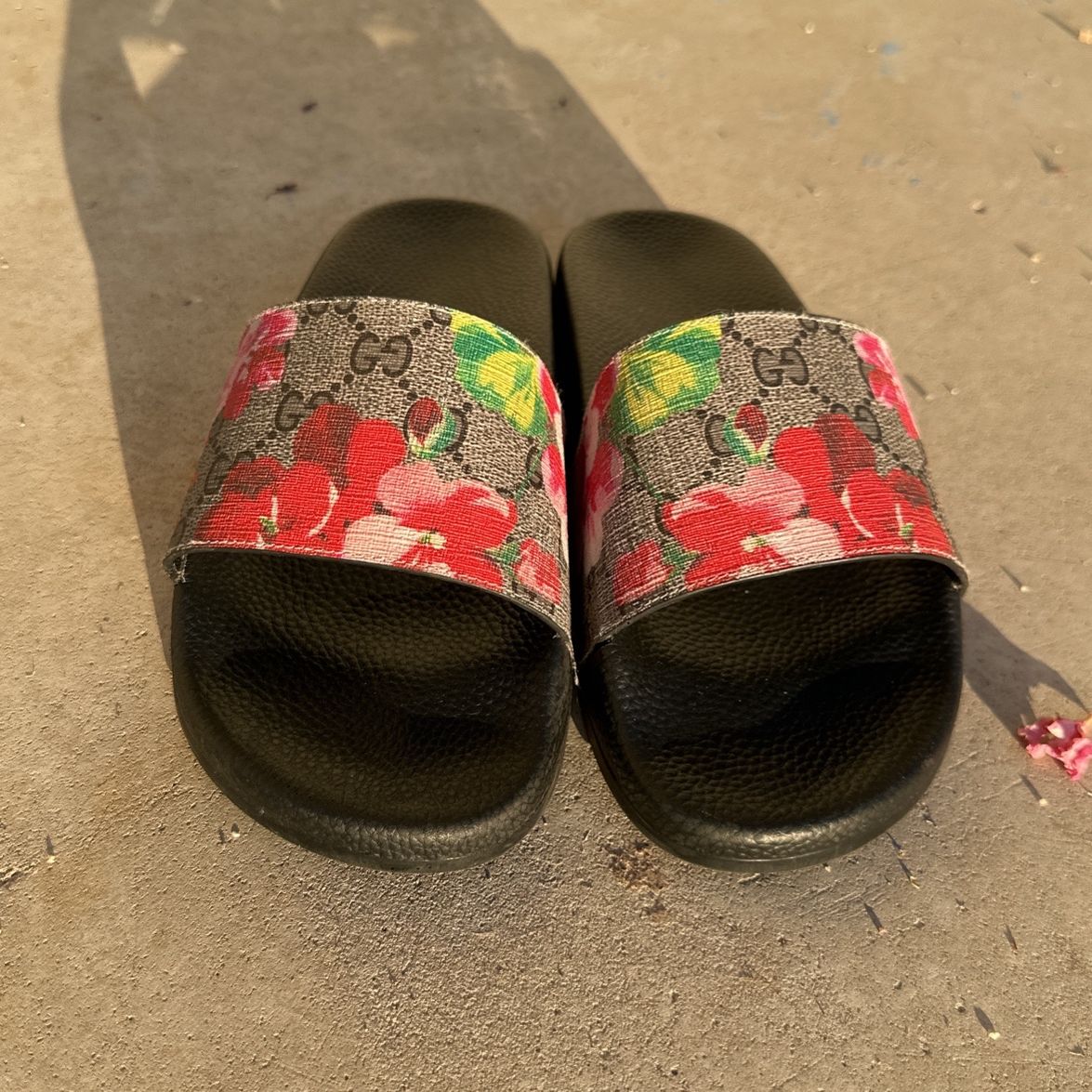 Gucci Floral Slides 