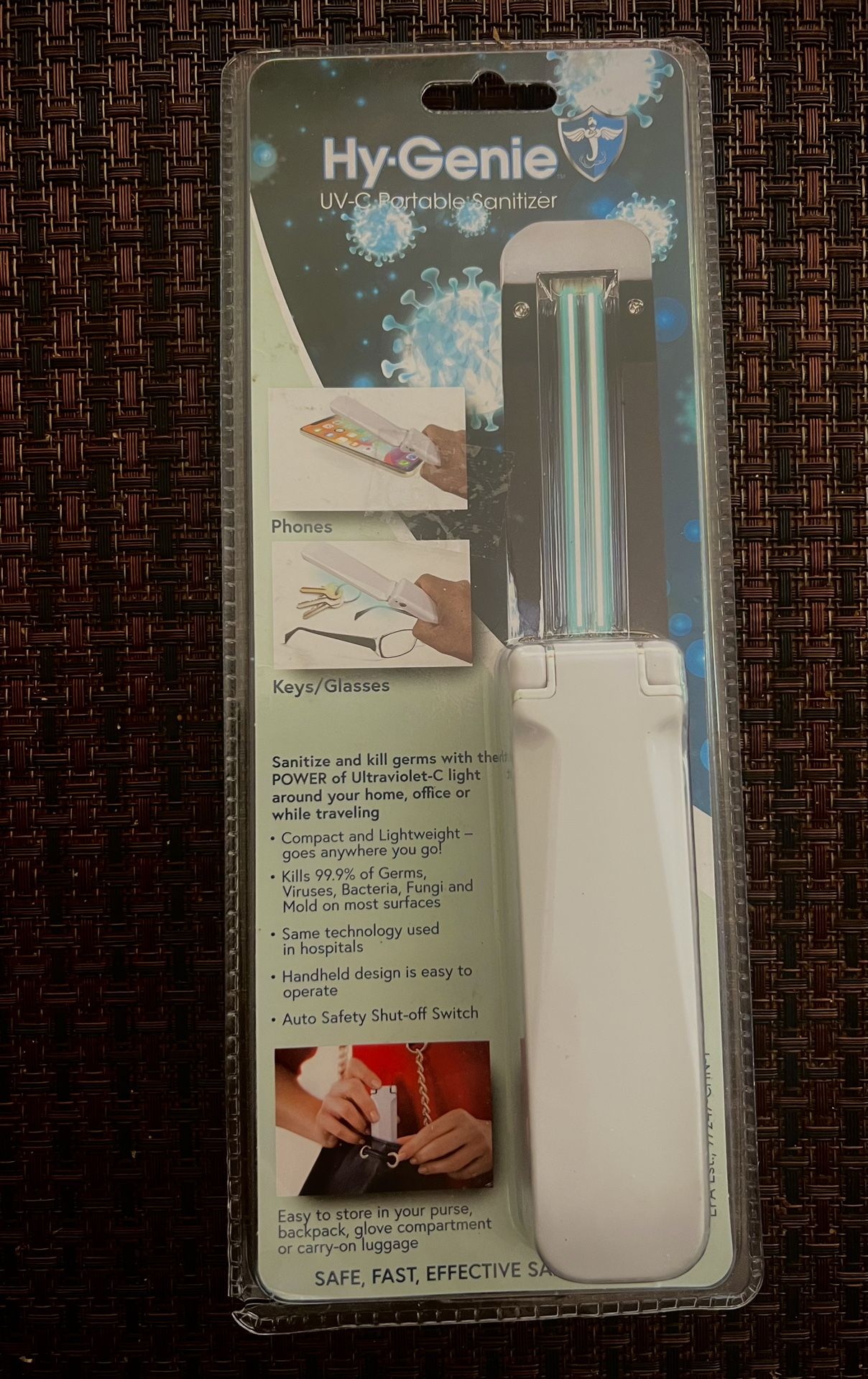 UV-C Light Sanitizer Wand Portable 