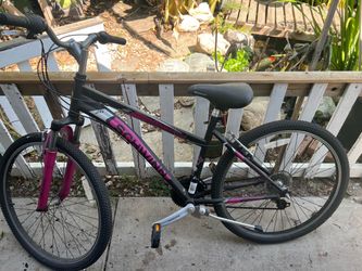 Woman bike