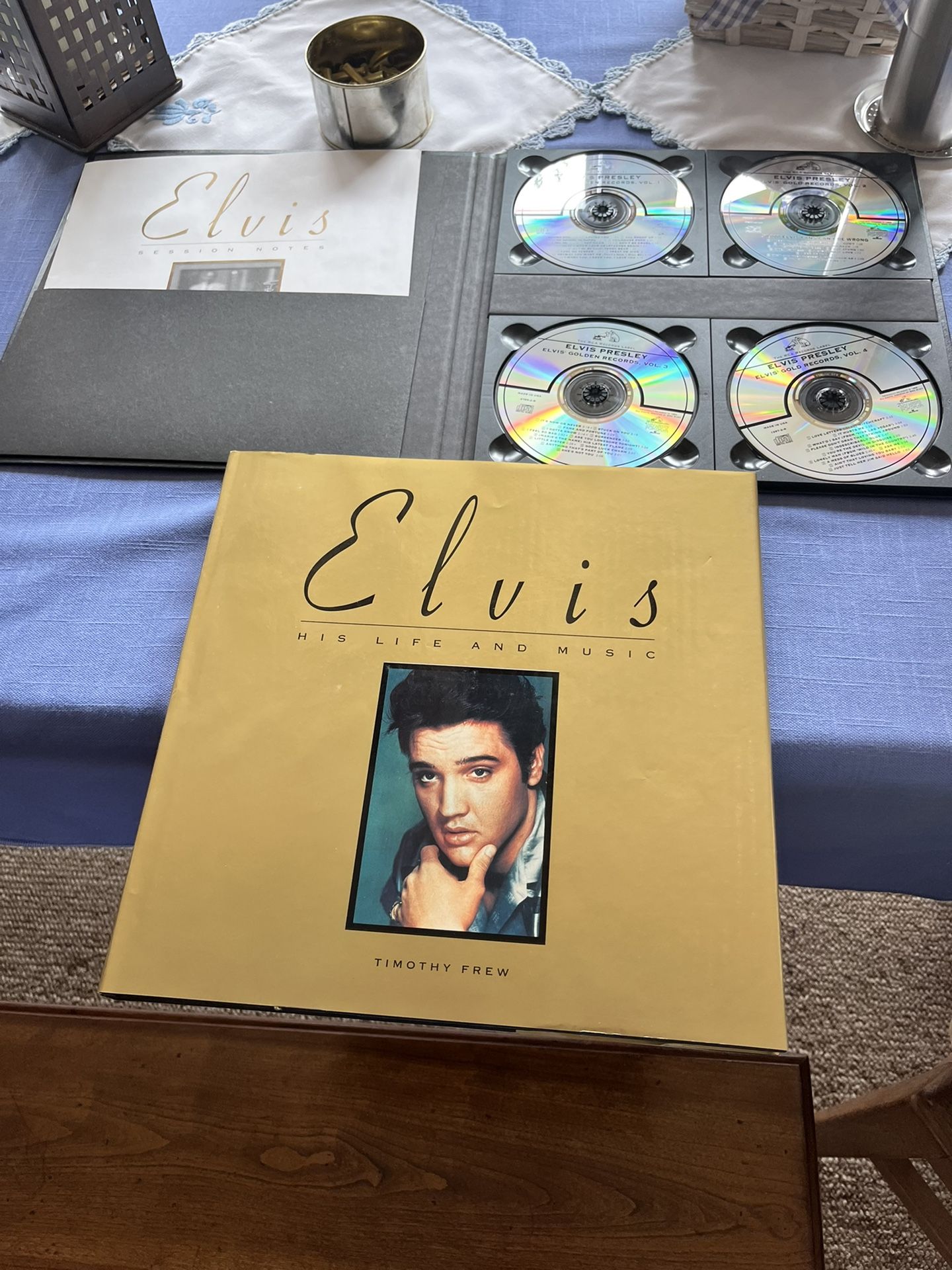Elvis CD’s And Book