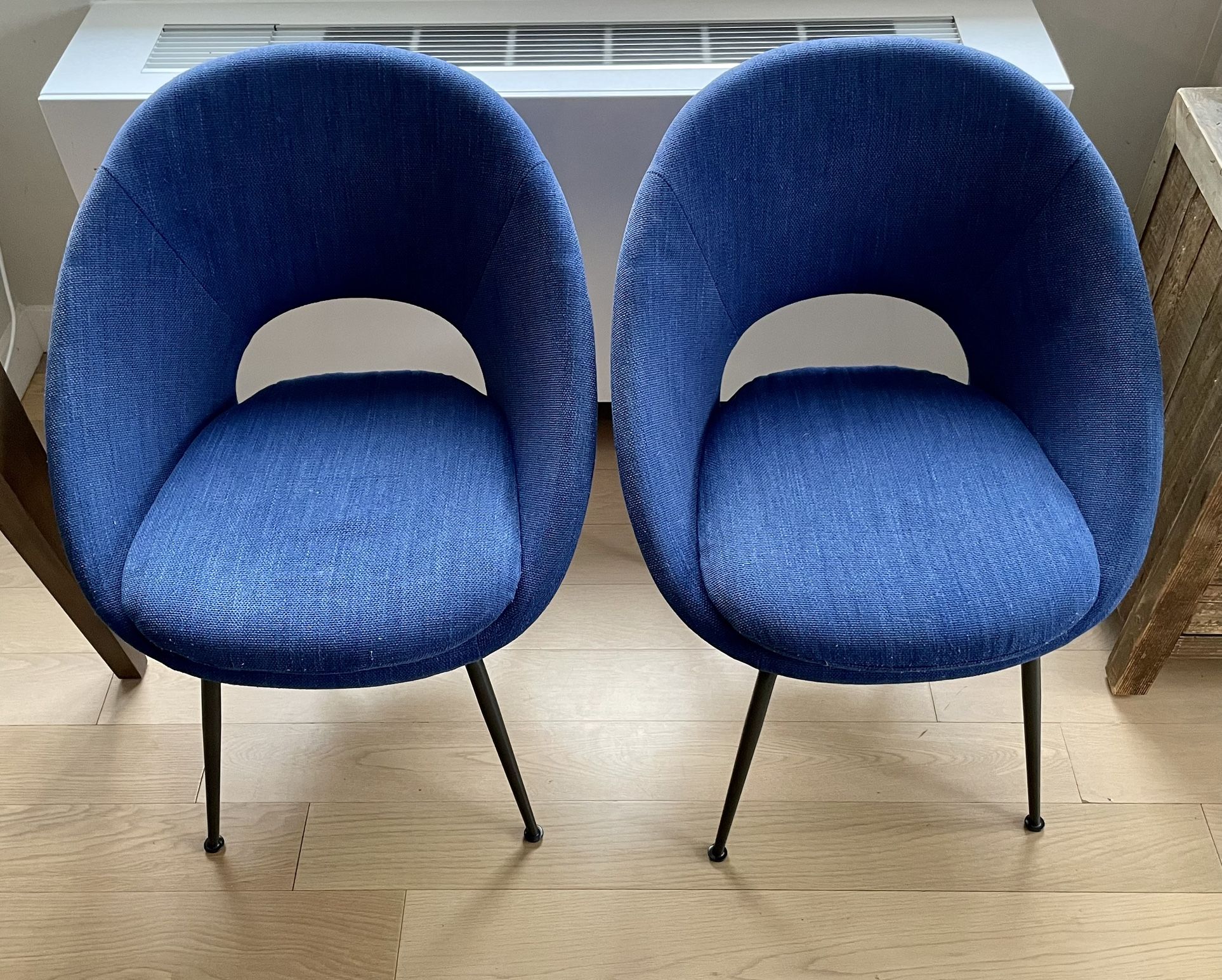 West Elm Orb Chairs
