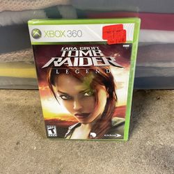 XBOX 360 SEALED GAME Lara Croft Tomb Raider Legend Brand New