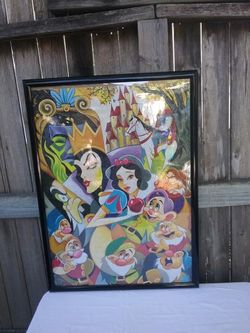 DISNEY SNOW WHITE PUZZLE PICTURE