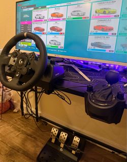 Xbox Logitech g23 wheels and shifter