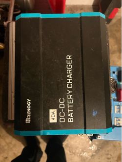 Renogy 40amp Dc to Dc converter.