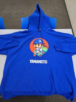 LOS ANGELES DODGERS YAMAMOTO  HOODIE SIZE XLARGE