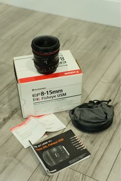 Canon EF 8-15mm F/4L Fisheye Lens