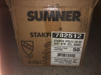 Sumner Stakfix Supports 782512 / A-502 Stakfix with 5" continuous feed stainless steel band