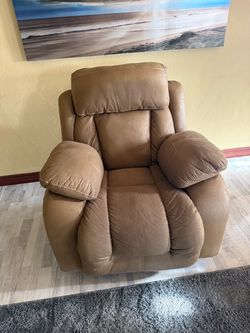 Tan Recliner Chair