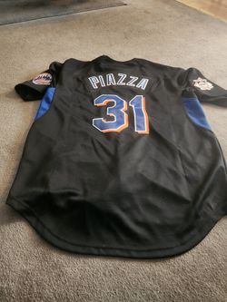 Mike Piazza Black Jersey