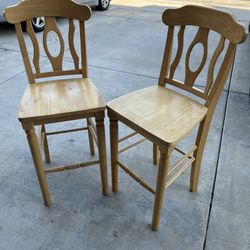 Bar Stool / Wooden Chair