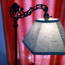 Antique Metal Floor Lamp