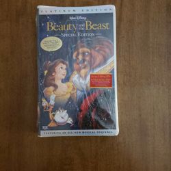 Beauty And The Beast  VCR Tape