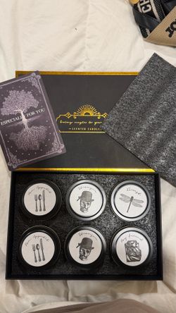Bring Magic to Your Life Scented Candles Gift Set of 6, Model Ca00062AL
