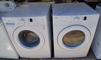 Washer And Dryer LG Everything Works 2-month Warranty Delivery Instalación Available