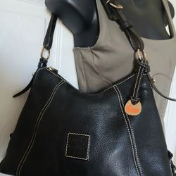 Dooney and  Bourke Leather Hobo Bag Medium