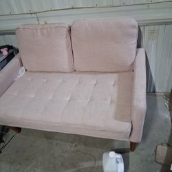 Cute Pink Couch Love Seat 