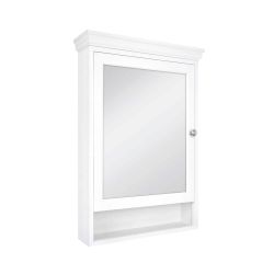 Glacier Bay 23.5 x 32.5 in Framed Medicine Cabinet with Mirror 26241 - Like New