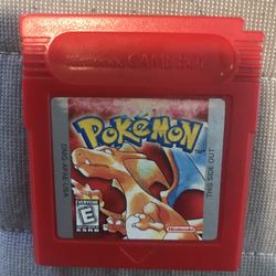 Pokémon Red For Gameboy 