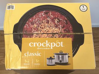 Crock-Pot 5-quart Manual Slow Cooker with Little Dipper