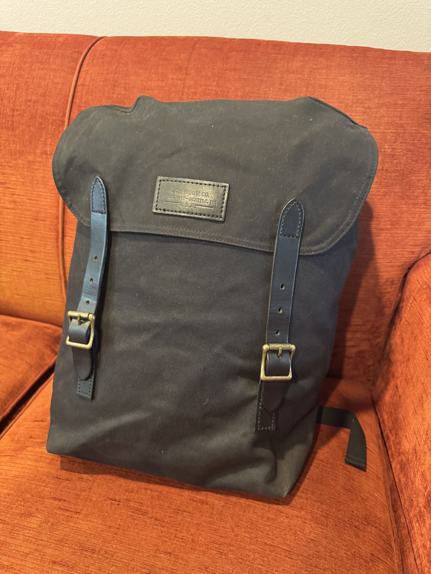 New Filson Ranger Backpack Black Rare