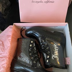 Juicy Couture Limited Edition Black Rain Boots
