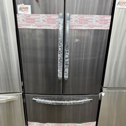 Brand new Samsung stainless steel french door refrigerator 