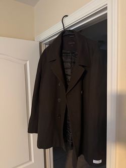 Calvin Klein Men's Wool Overcoat XL