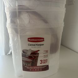 3 Cereal Keeper Storage Container 