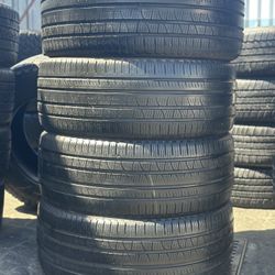 SET OF TIRE 285 45 22 PIRELLI 85% LIFE