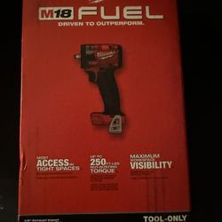 Milwaukee 3/8” Compact Impact Wrench W/friction Ring 