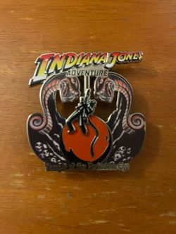Indiana Jones Adventure Temple of the Forbidden Eye Pin