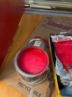 Sherwin Williams positive red interior/exterior paint