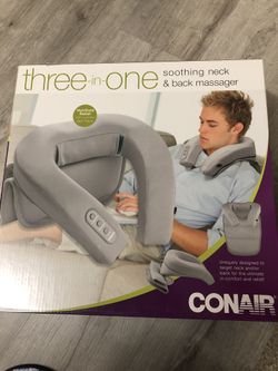 Conair soothing neck & back massager