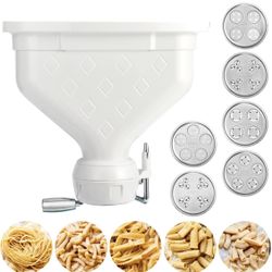 6-Piece Pasta Attachment for Kitchenaid Stand Mixer, ص