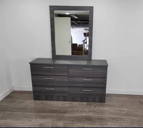 Dresser whit mirror. Modern stylish for your home ! - Cómoda con espejo ¡ Estilo moderno para su hogar !