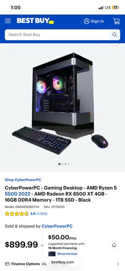 Cyber power Gaming Pc