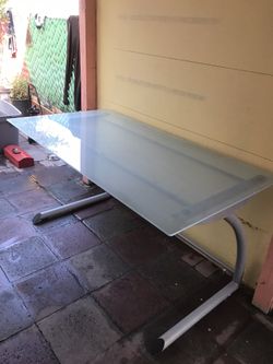 Glass table