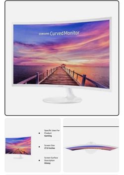 Samsung 27" Curved Monitor