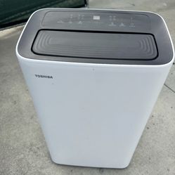 TOSHIBA 8,000 BTU (12,000 BTU ASHRAE) 115-Volt Smart Wi-Fi Portable Air Conditioner up to 350 sq. ft. Cools and Dehumidifies And Remote Control Includ