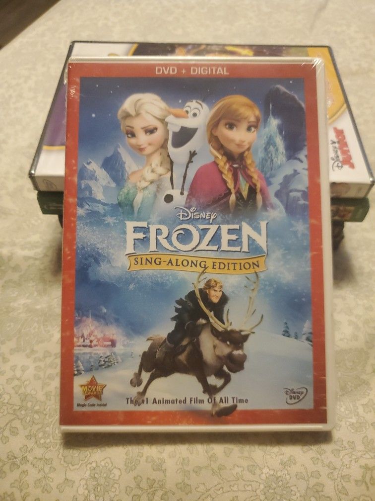 New DVD FROZEN Sing-Along Edition