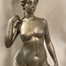 Life Size Bronze Goddess Sculpture 