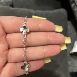 BN 14kt WHITE GOLD BRACELET 