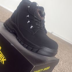 Safetrek , safety shoes, black , size 39